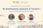 Rediffusion de la webconférence : « Et maintenant, passons à l’action ! »