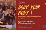 « Gouv your body ! » Une rencontre Jeunes sur la démocratie, le 5 novembre