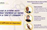 WEB-CONFERENCE : « Écologie ou extrême droite : réaffirmer nos valeurs »